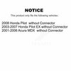 Mpulse Rear HVAC Blower Motor Control Module For Honda Pilot Acura MDX without Connector SEN-2BMR0030